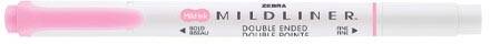 ZEBRA MILDLINER markeerstift, dubbele punt, roze