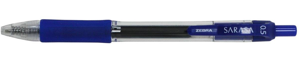 ZEBRA Sarasa gelroller, 0,5 mm, blauw