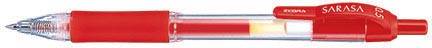 ZEBRA Sarasa gelroller, 0,5 mm, rood