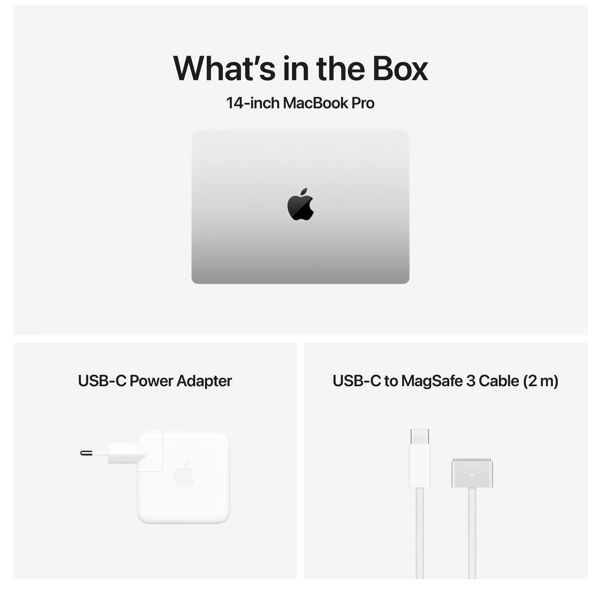 Apple MacBook Pro 14 inch (2024) M4 (10 core CPU/10 core GPU) 24GB/1TB Zilver QWERTY