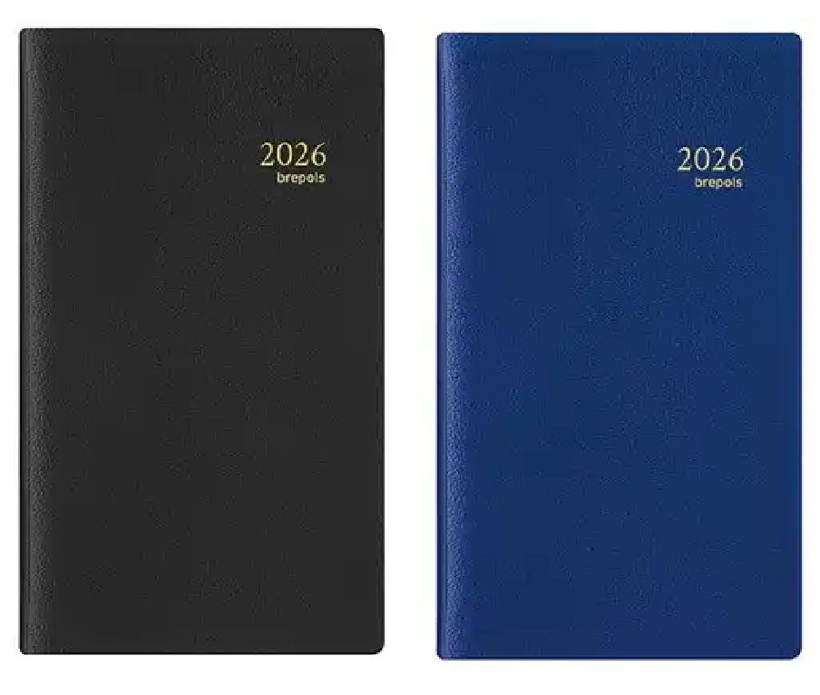 Brepols Plan-o-rama Genova, 2026, geassorteerde kleuren