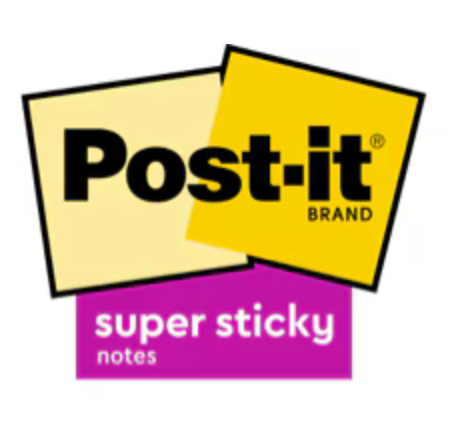 Post-it Super Sticky logo