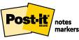 Post-it notes markers logo